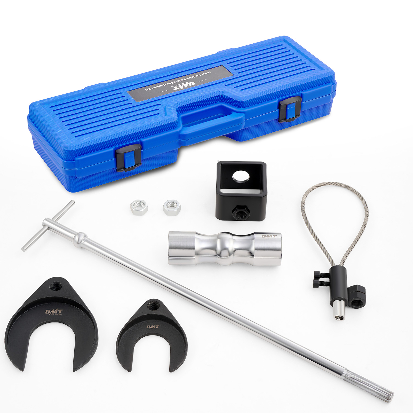 CV Axle Removal Tool CV Joint Puller with Slide Hammer CV Joint Forks Adapters