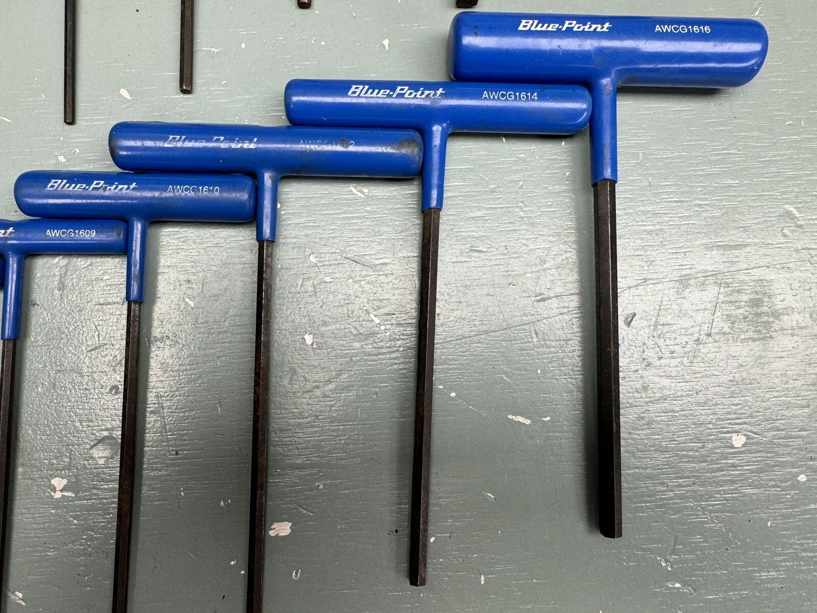 Blue-Point Tools USA 15 PIECE T-HANDLE HEX KEY SET SEE PHOTOS