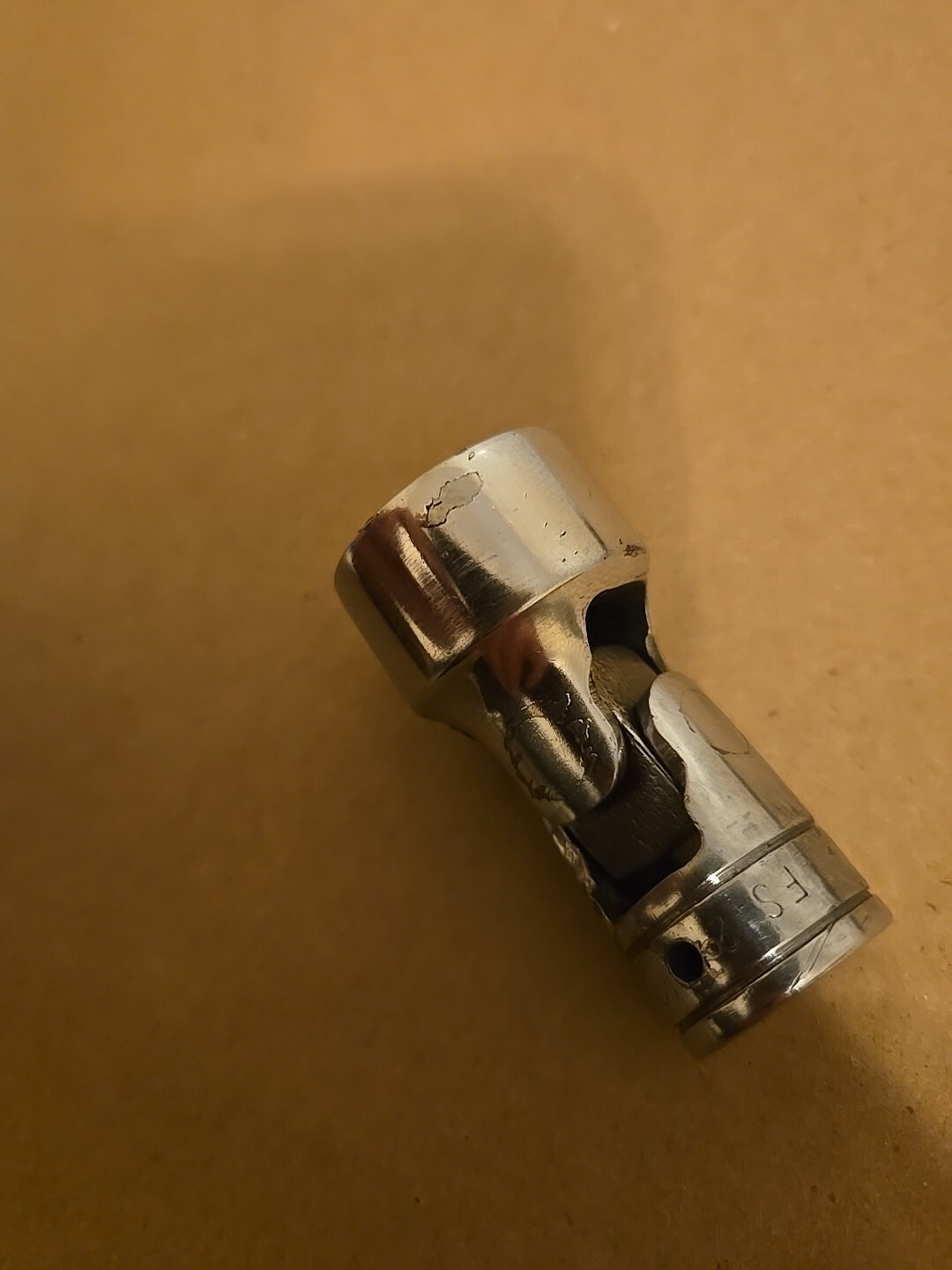 Snap On 3/8″ Drive 3/4″ 6PT SAE Chrome Universal Swivel Socket FS24