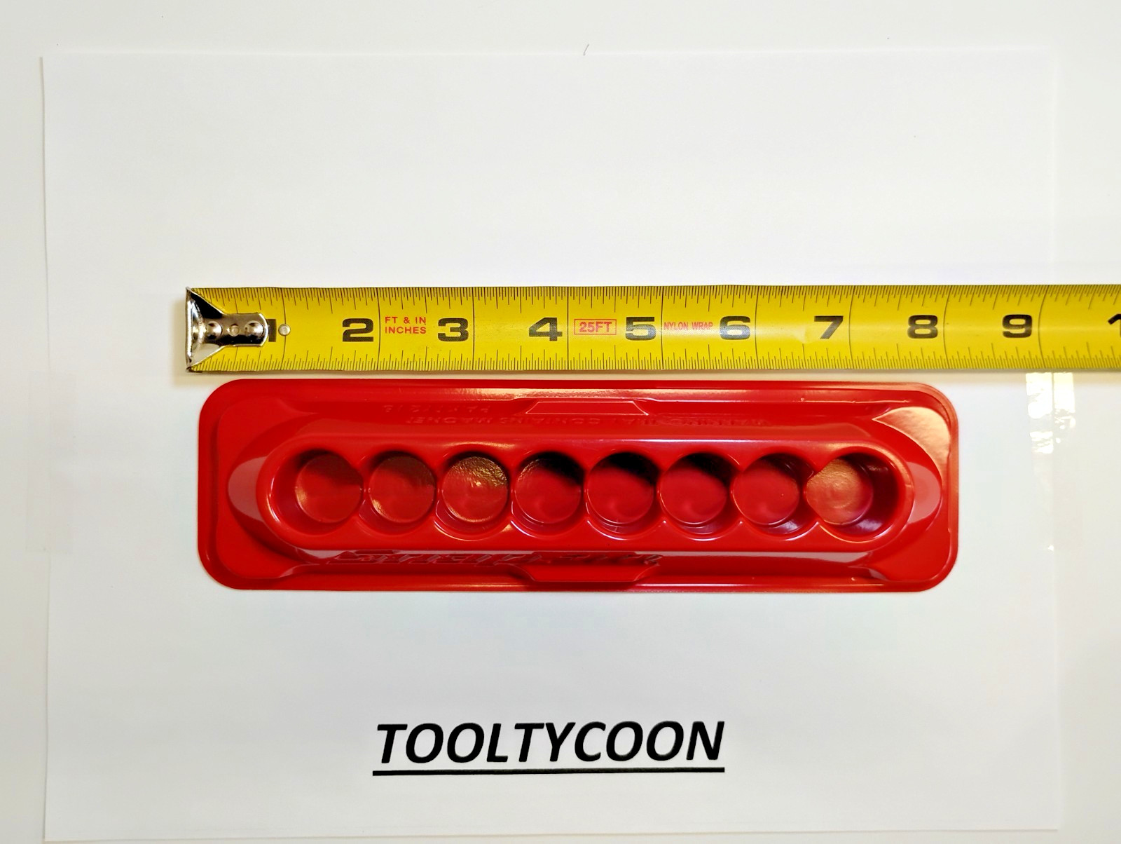 Snap-On Tools NEW MAGNETIC Try RED For KIT # 208EFAY 208EGFAY Tray Only PAKTY218