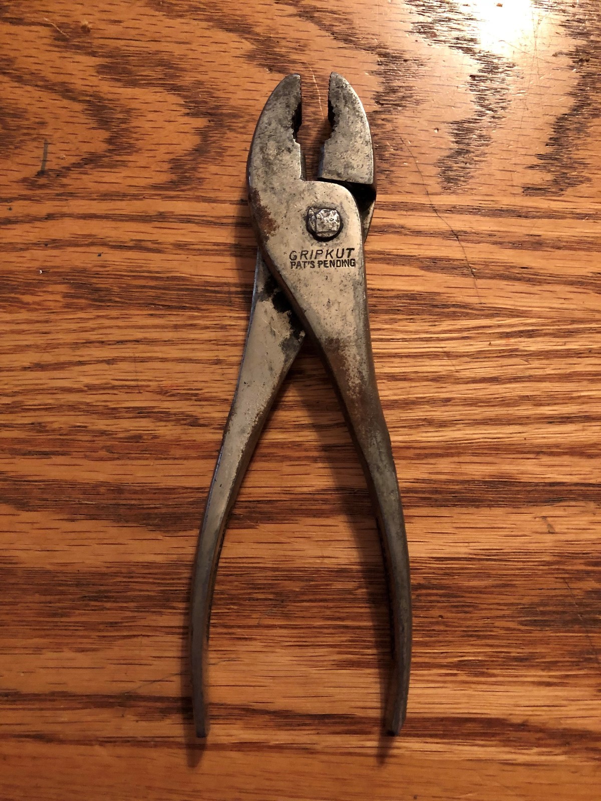 Kraeuter Gripkut 1973-7 7.5″ Slip Joint Pliers, Made In USA !