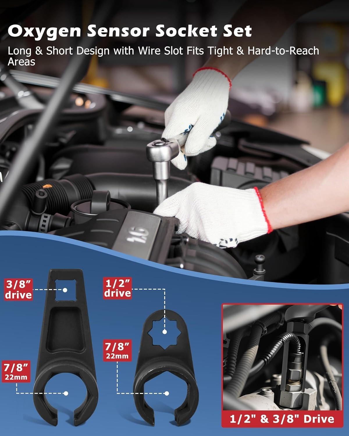 Specialty Oxygen Sensor Sockets | Oil Pressure Unit Removal