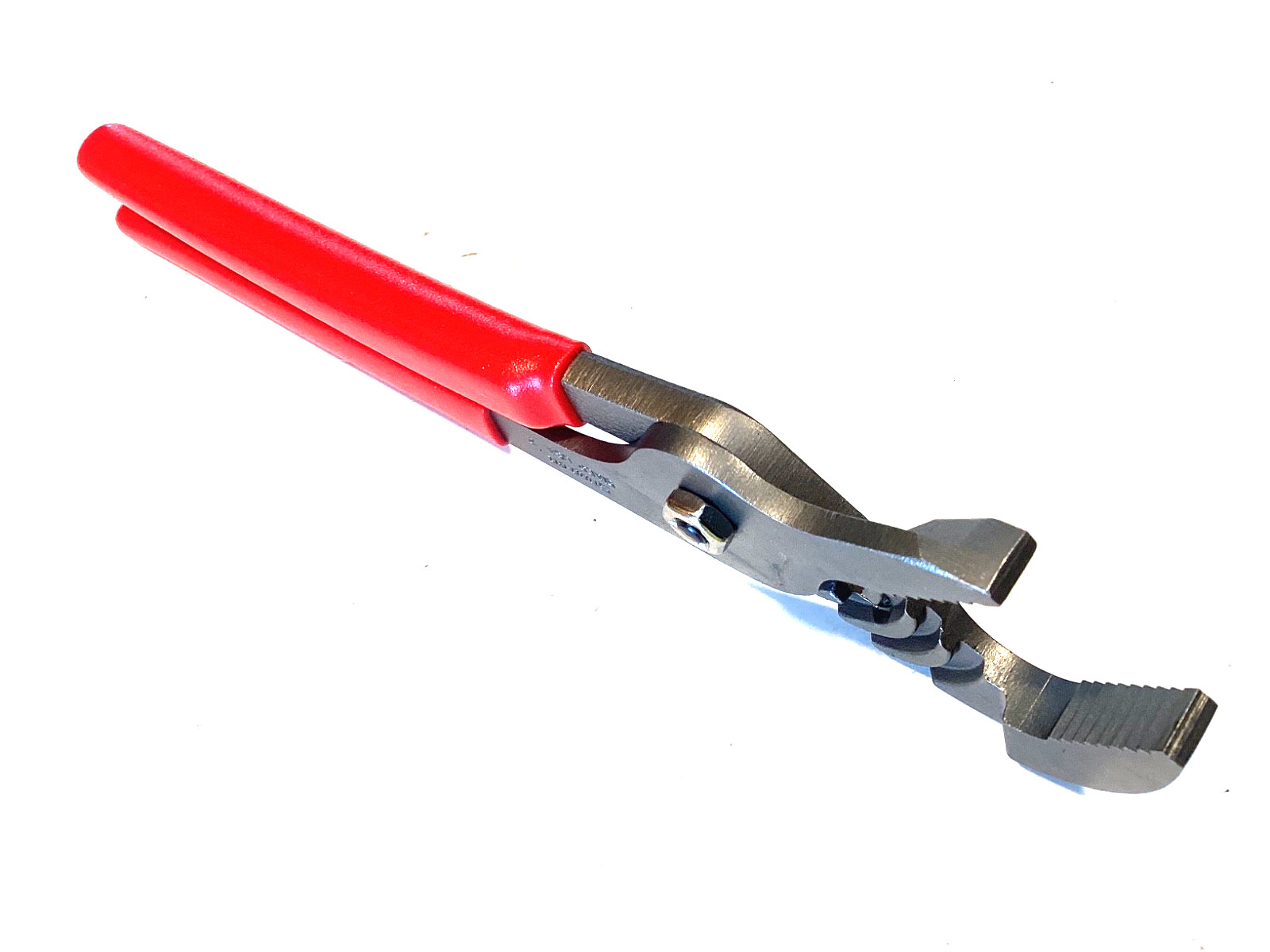 Snap on NEW 9″ RED Soft Grip Adjustable Joint Interlocking Channel Pliers 91ACP