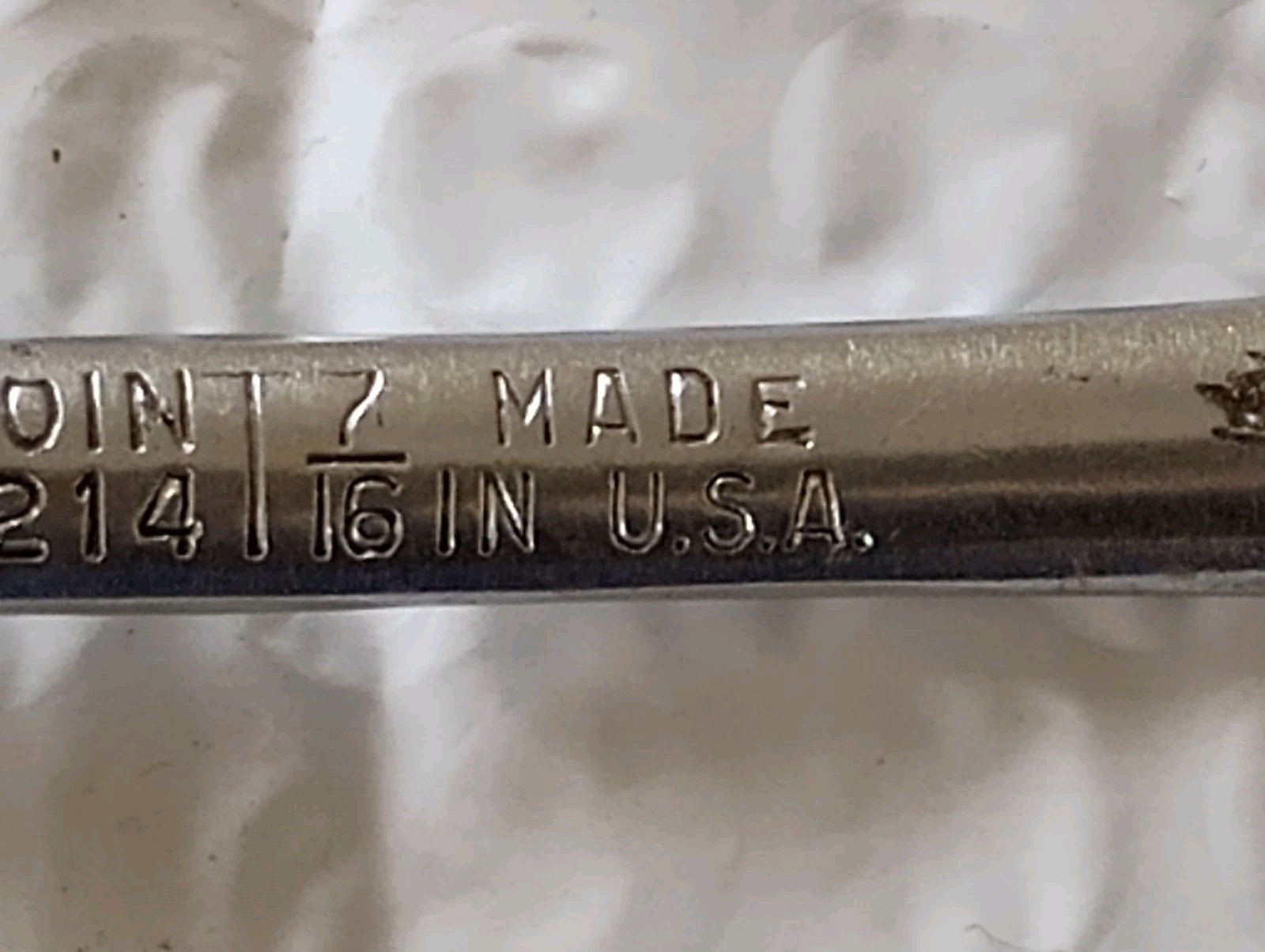 BLUE POINT XS-1214, 3/8″ x 7/16″ DBL. BOX WRENCH, 4.8″ LONG, 12 POINT.