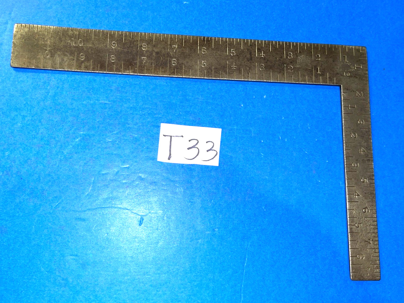 EAGLE SQUARE MFG. CO VINTAGE STEEL LAYOUT SQUARE 8″ – 12″ FREE SHIP IN US