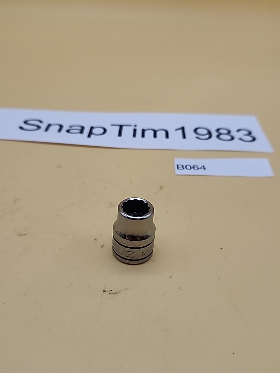 Snap-on Tools 3/8″ Drive 3/8″ Socket F121 12-Point SAE USA