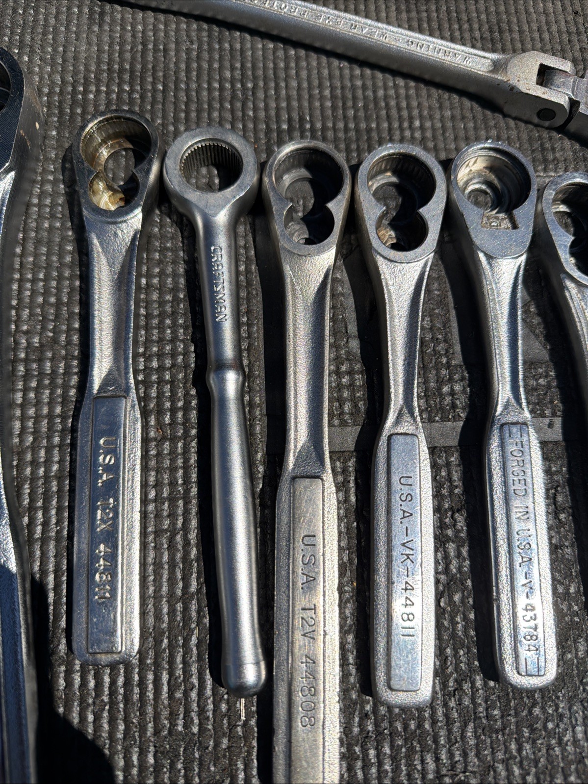 (14) Sears Craftsman Ratchet Bodies ONLY NO GUTS 1/2” Drive 3/8” & 1/4” Plus Flx
