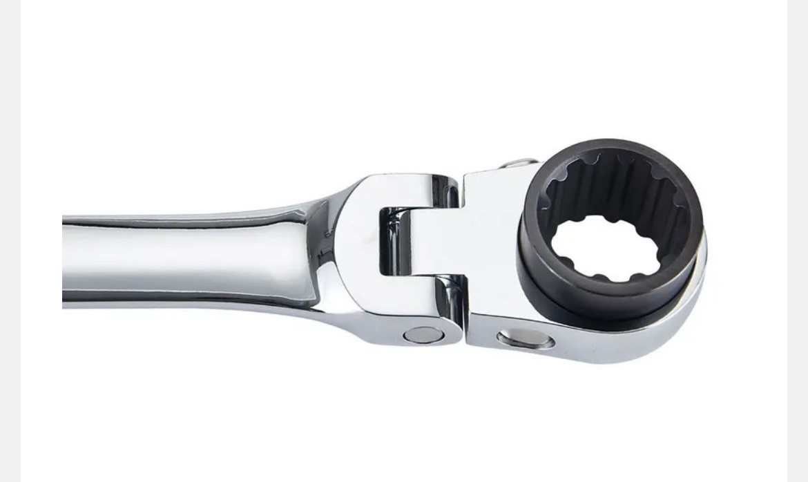 ICON WRDBFM Long Double Box Flex Head Ratcheting Wrench /5 Szs/2nd+ ships $2 ea
