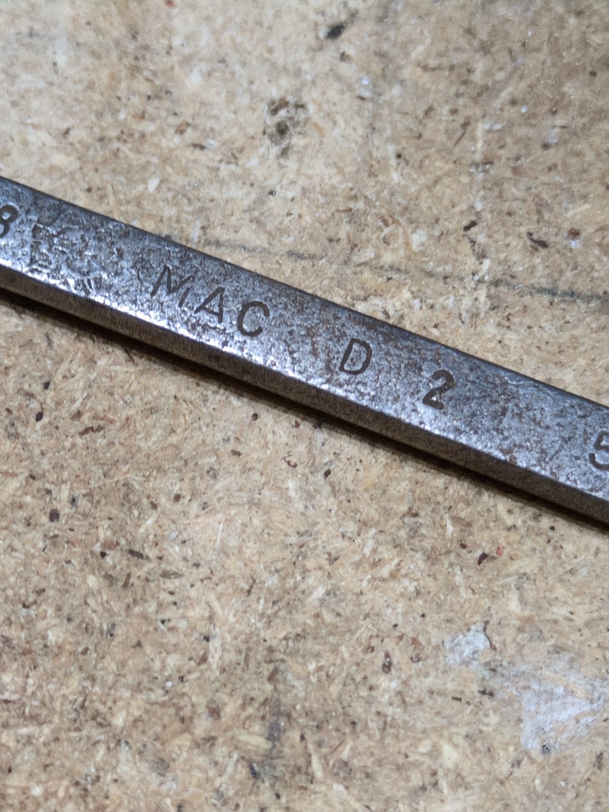 MAC Tools D2 3/8 X 5/16 OPEN END WRENCH Vintage