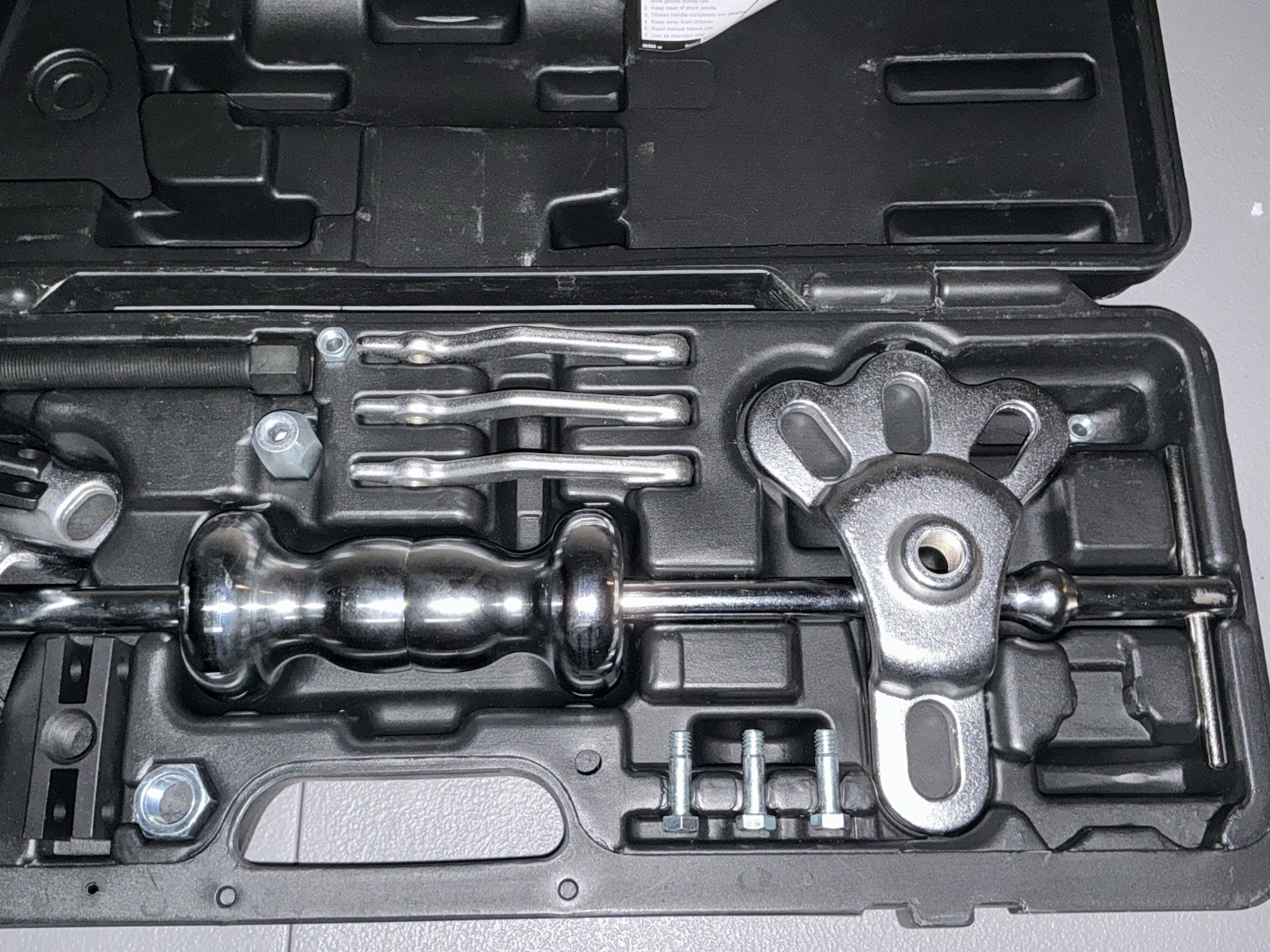 9-Way Slide Hammer and Puller Set – 5 Pound