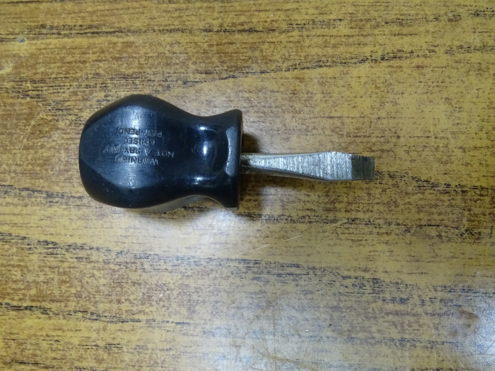 Snap On Stubby Screwdriver Black SDD1