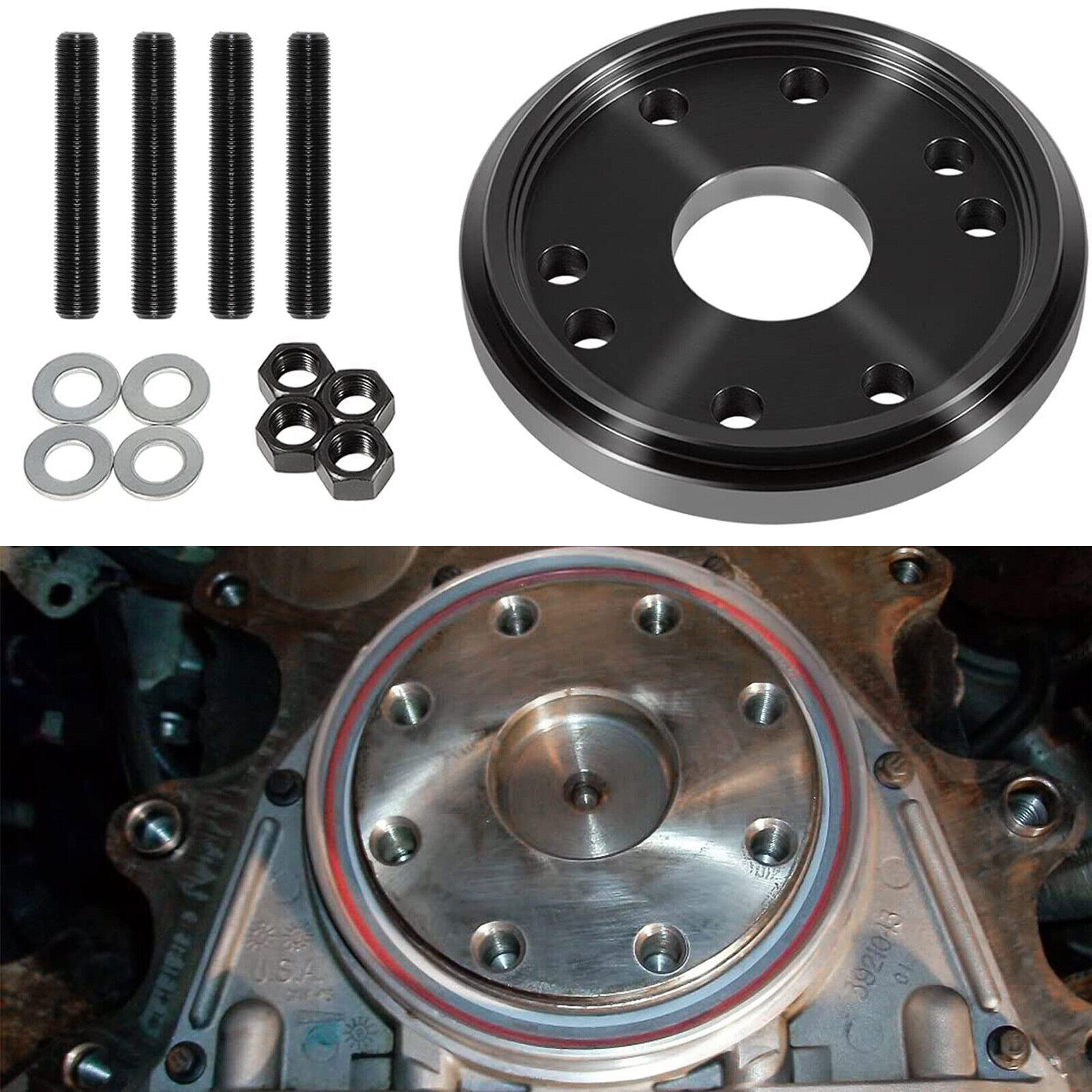 Rear Crankshaft Seal & Wear Sleeve Installer For Cummins 3.9L 5.9L 6.7L ISC 8.3L