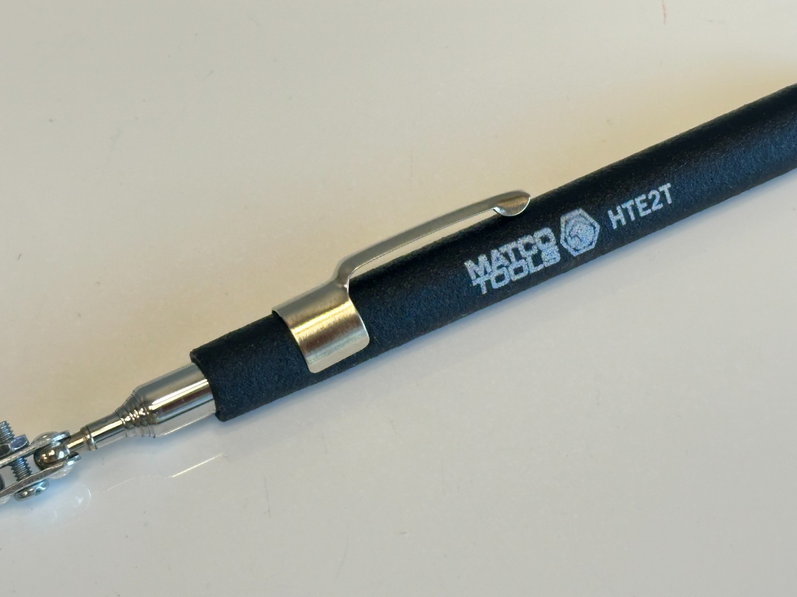 NEW Matco Tools HTE2T Telescoping Inspection Adjustable Mirror w/ Pocket Clip