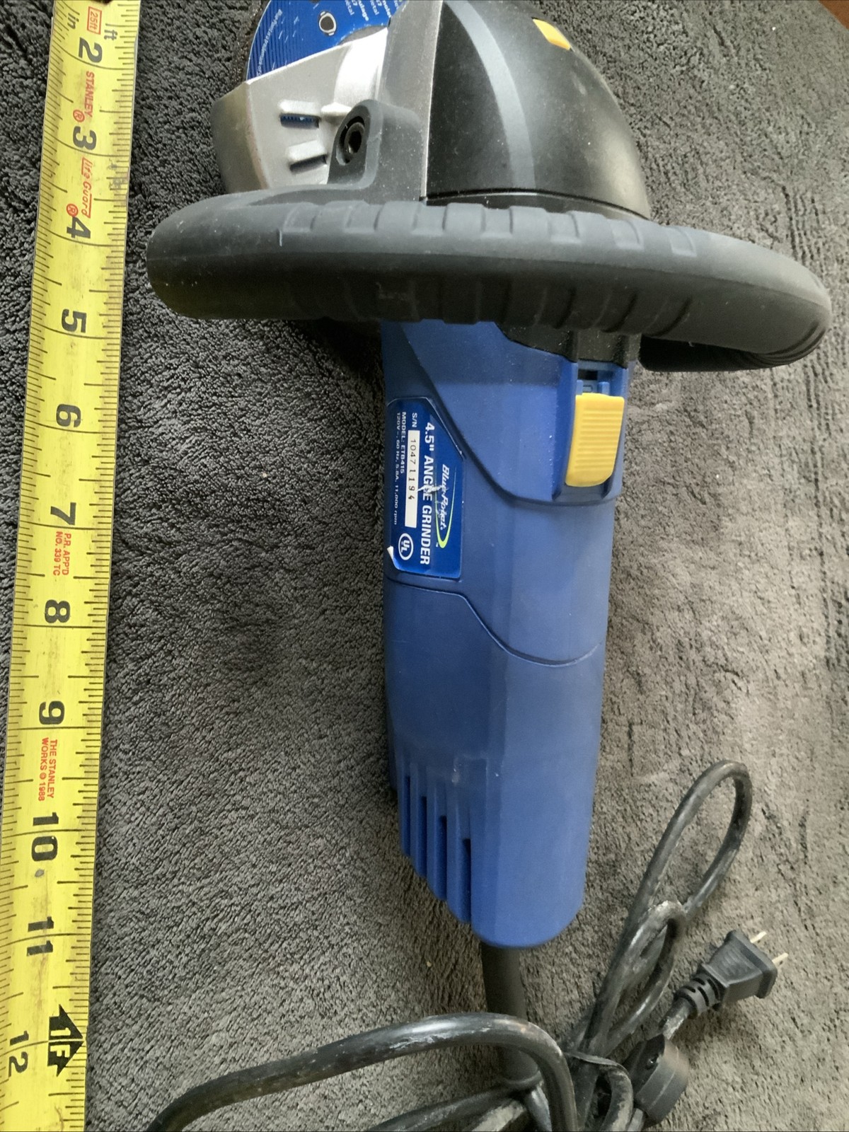 Blue Point 4.5” Angle Grinder….etb415….used…works Fine…..