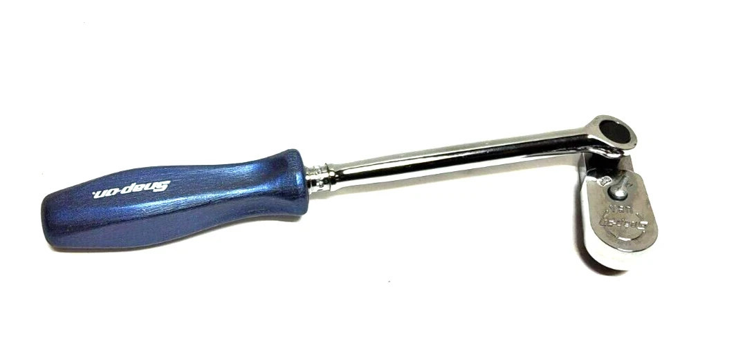 Snap-on 1/4″ drive Power Blue Multi-Position Indexible Ratchet THD72MP NEW