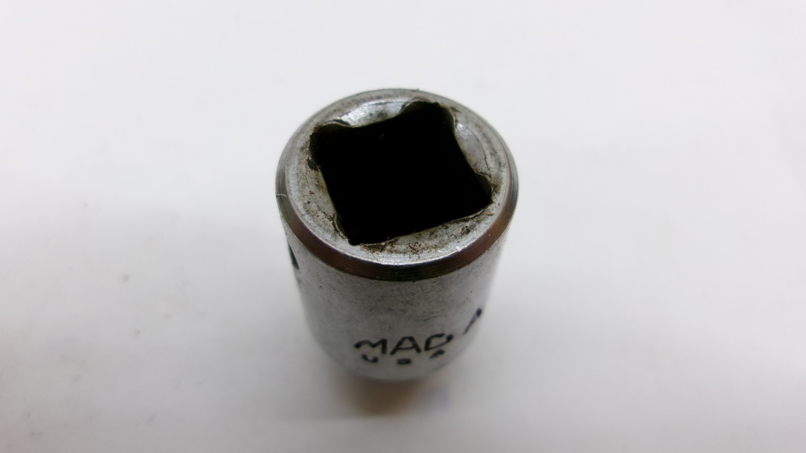 Mac Tools 1/2 to 3/8″MALE Drive Chrome Socket Adaptor A1612 USA Nice!