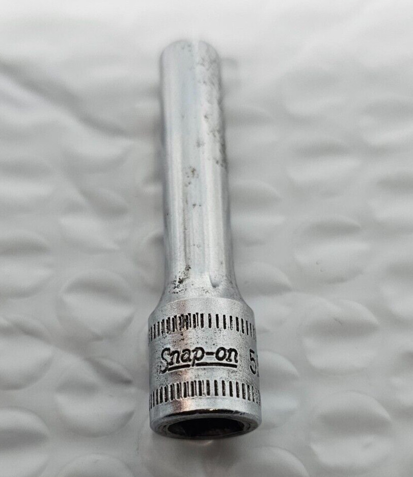 SNAP ON STMM5.5, 1/4″ DRIVE, 5.5MM. SOCKET, 2″ DEEP, 6 POINT.