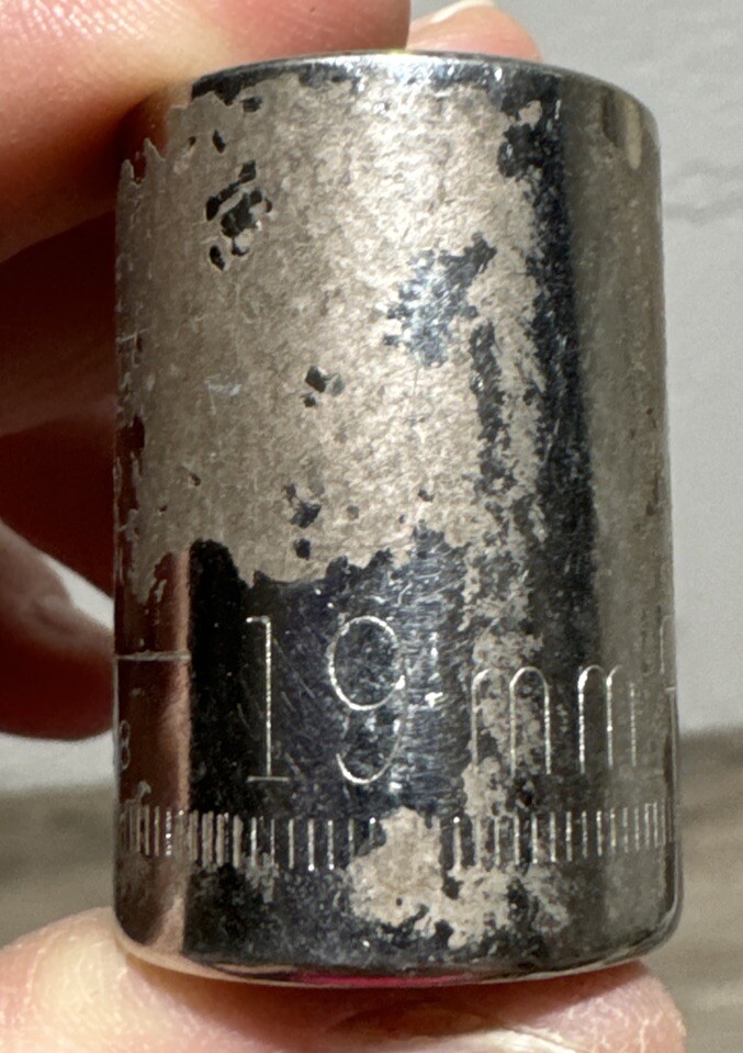 Craftsman USA 19mm 12 Point 1/2″ Drive Socket 44238 G Series