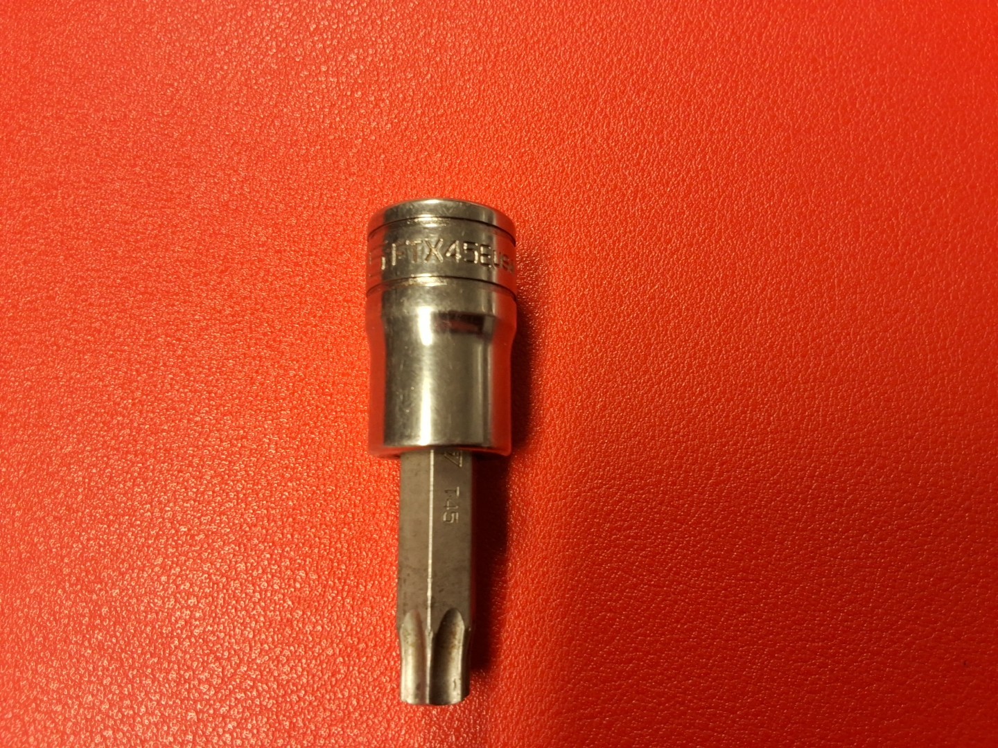 Snap on Tools FTX45E T45 TORX Bit Socket Driver 3/8″ Drive Chrome USA