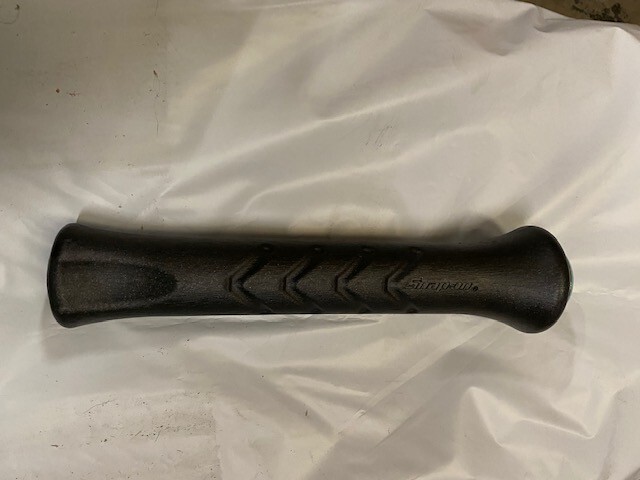 Genuine Snap-on Tools USA Black 10″ Blank Striking Pry Bar Handle Only (NEW)