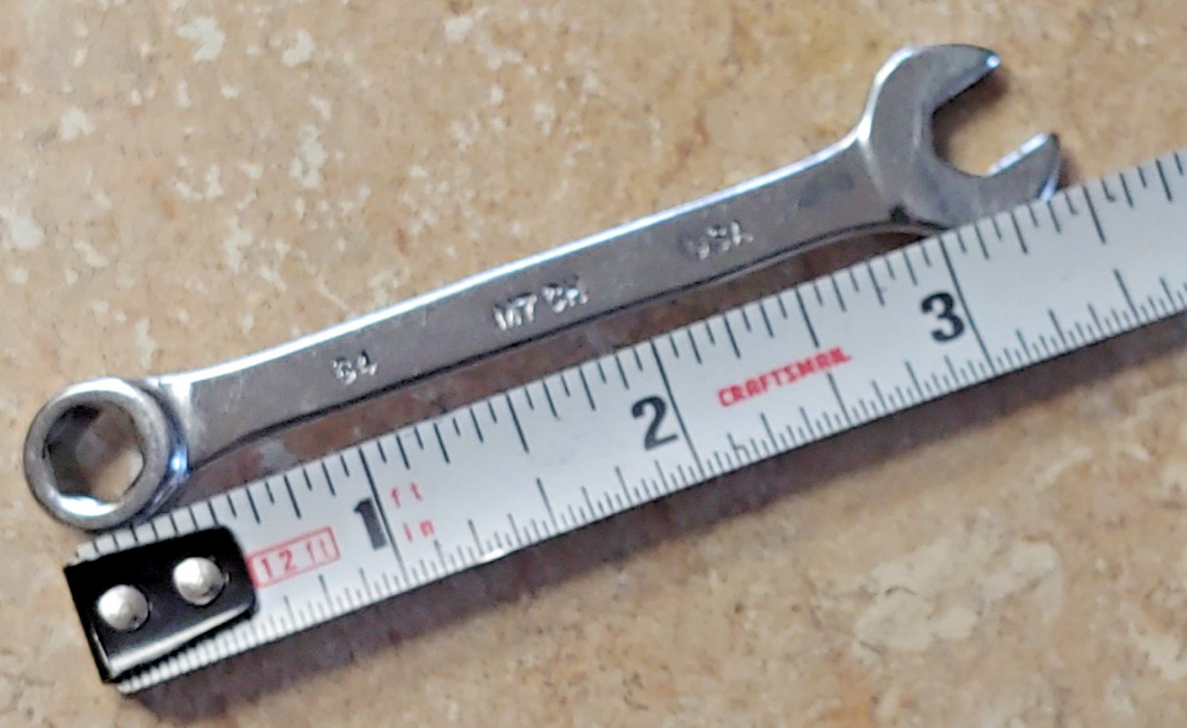 MAC tools M7CH 7mm metric 6-point Combination Wrench 3½-inches long Made in USA