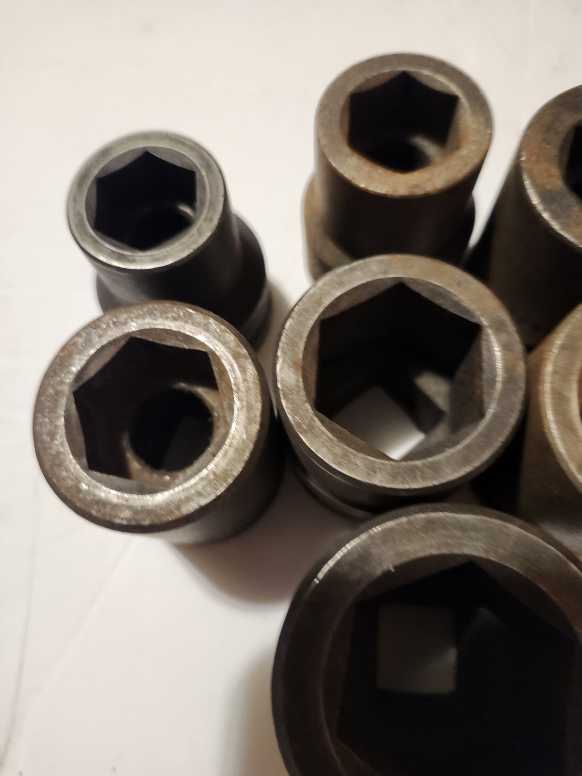 7 Wright Tool 3/4 Impact Socket Lot 13/16 7/8 15/16 1 1/8,1 1/16,1 1/4