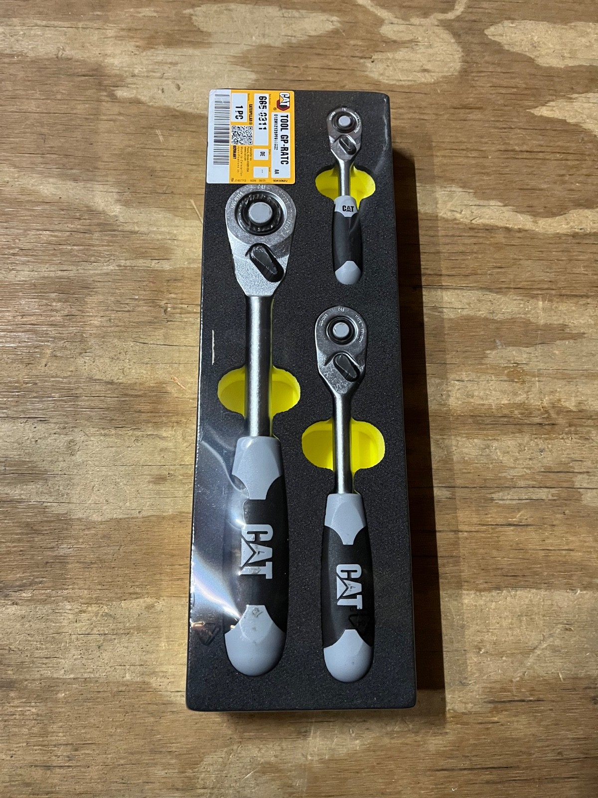 CAT Tools 3 PC Quick Release Ratchet Set – Made in Germany by Stahlwille
