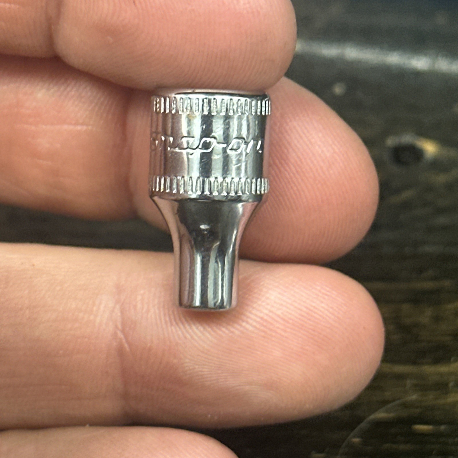 Snap On Tools 1/4 Drive 6 Point 4 mm Metric swallow Socket TMM4 USA Made #b