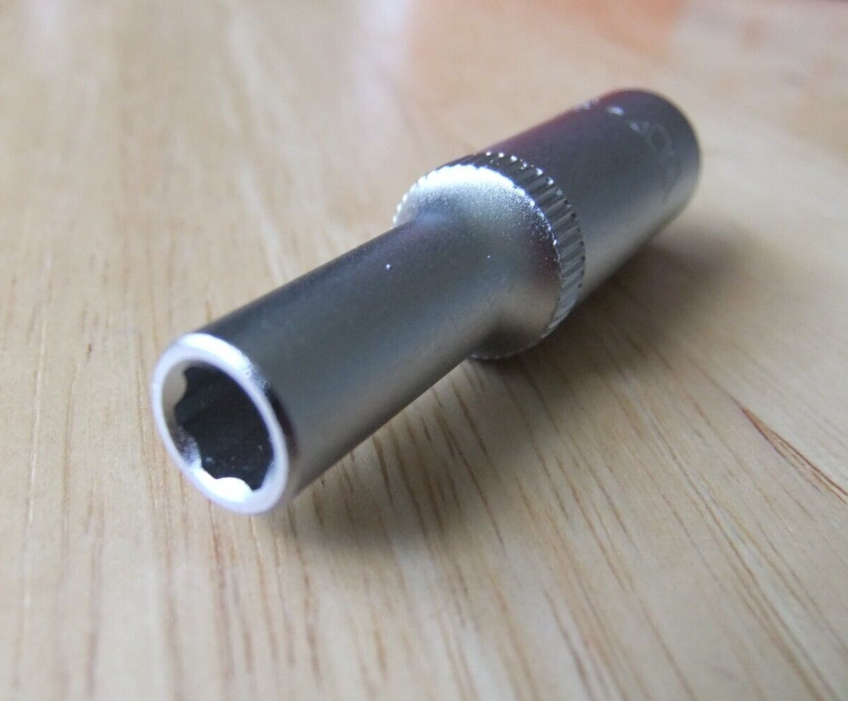 Welzh Werkzeug 5mm x 1/4 Drive Chrome Vanadium Deep Socket – 50mm Long
