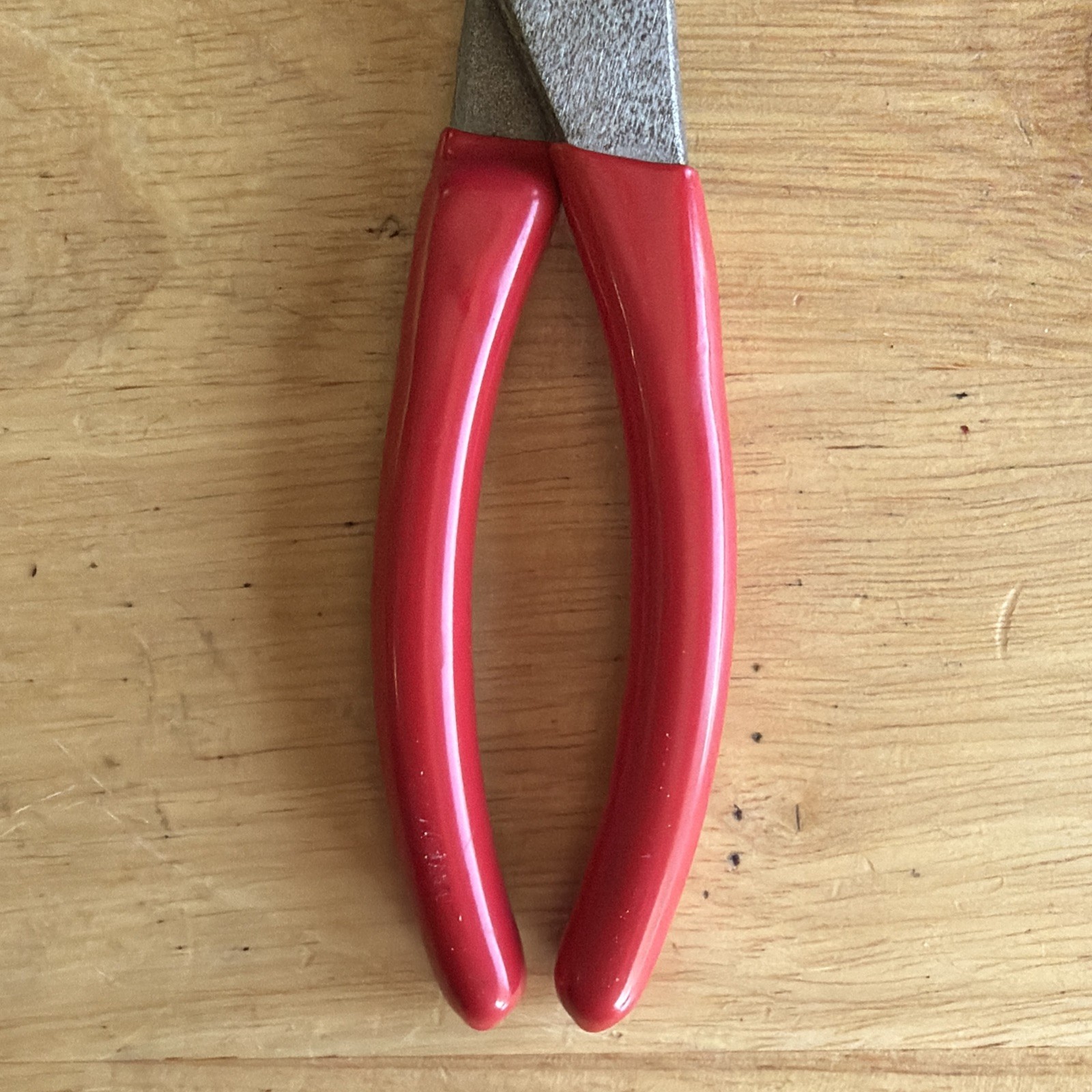 Mac Tools 6.5″ Adjustable Slip Joint Pliers Red Handle P301948 READ!
