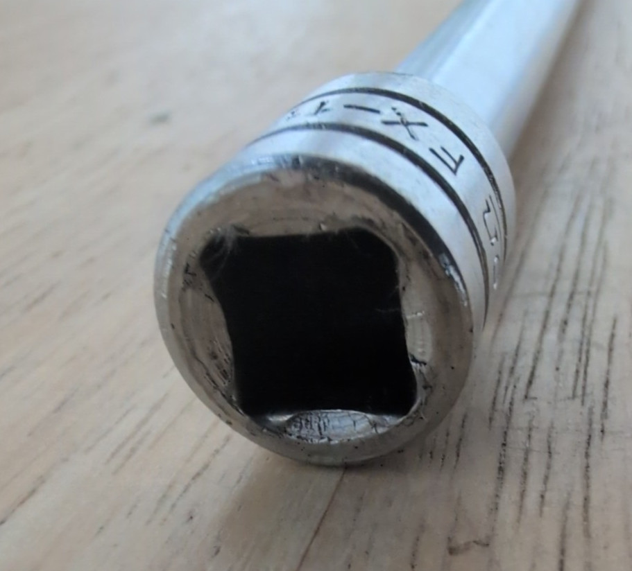 Snap On 3/8″ Drive 12” Chrome Friction Ball Extension USA FX-11