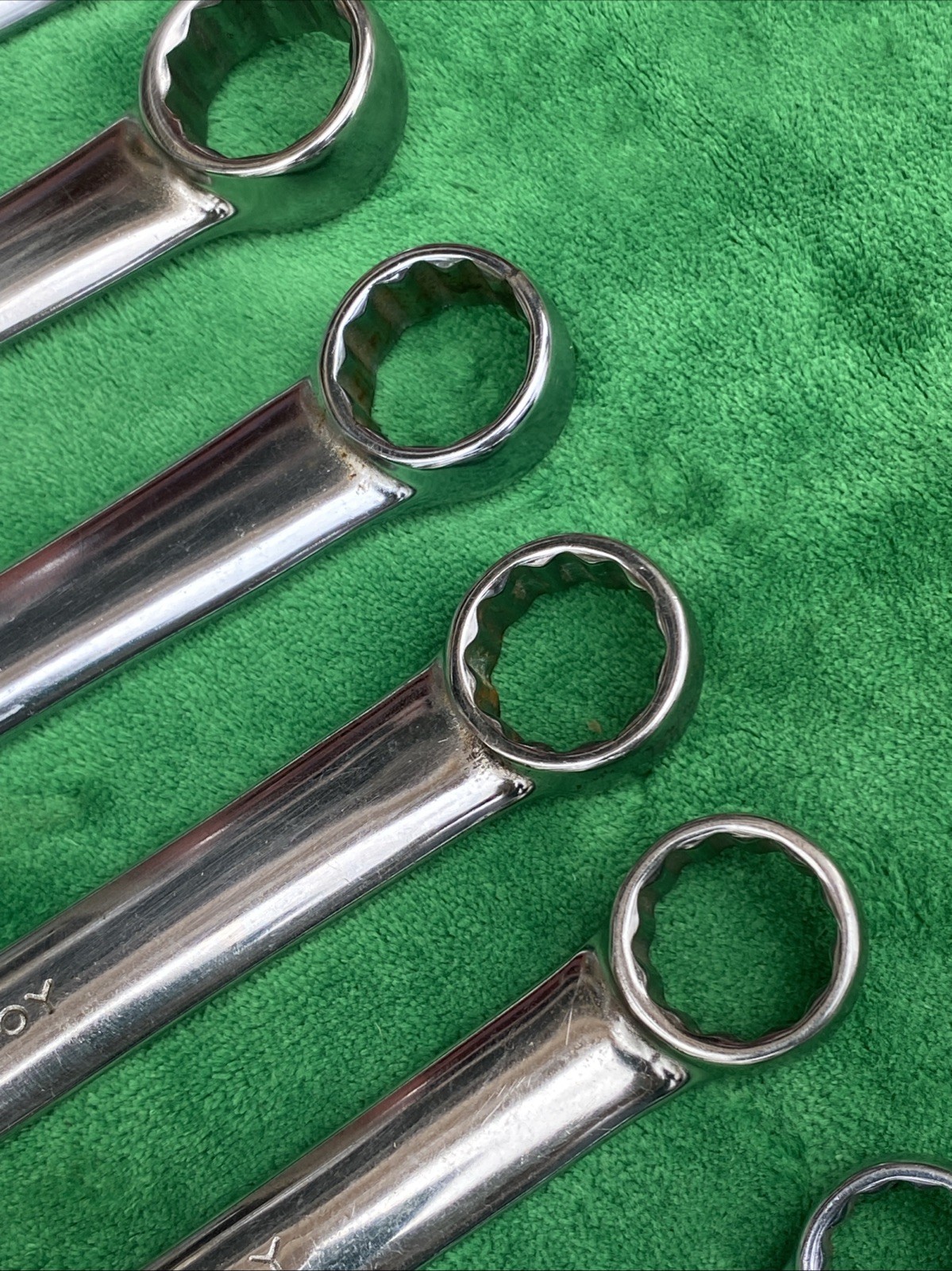 12 PC ARMSTRONG COMBINATION WRENCH SET 5/16” To 1-1/4 USA Vintage USA