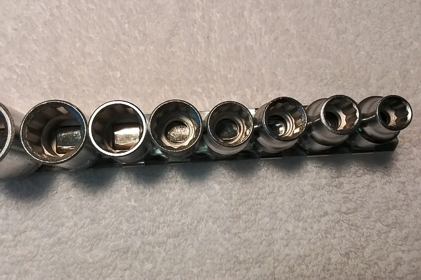 9pc HERBRAND 3/8″ DRIVE 12PT SOCKET SET METRIC USA 🇺🇸