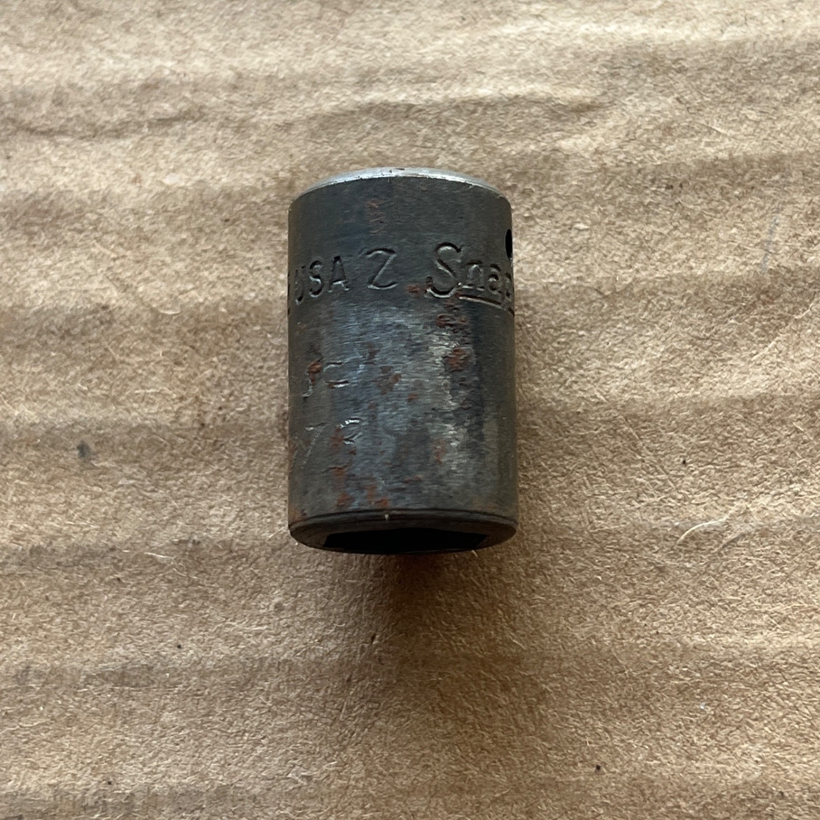 Snap-on GM-12, 1/4” Inch Drive 3/8″ Impact Socket, Shallow, 6 Point