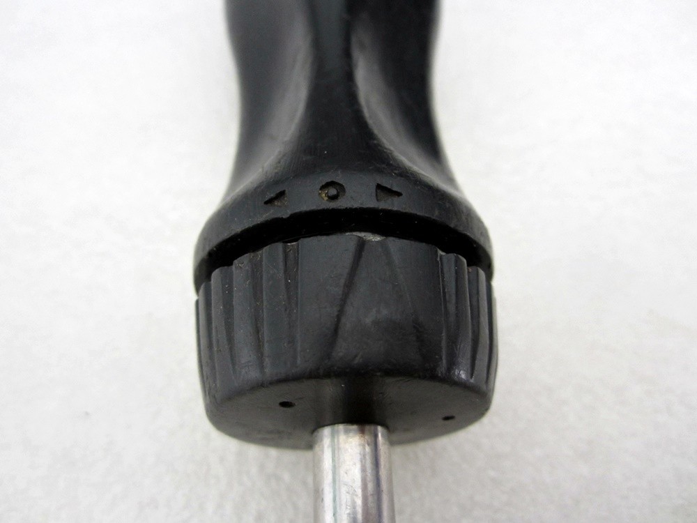 Snap-on Ratcheting Screwdriver & Bits SSDMR4A Black USA