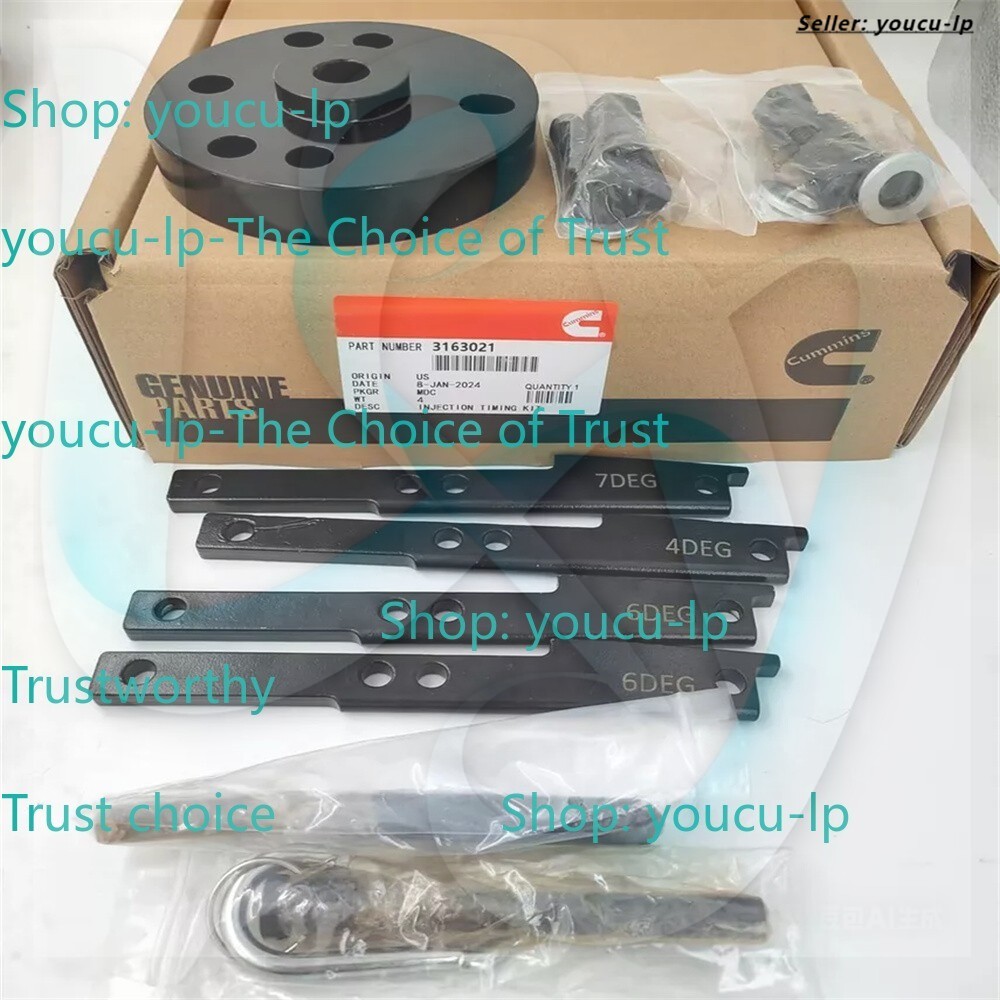 Cummins ISX Timing Injector Cam Gear Puller Tool Kit 3163021 3163069 3163530 NEW