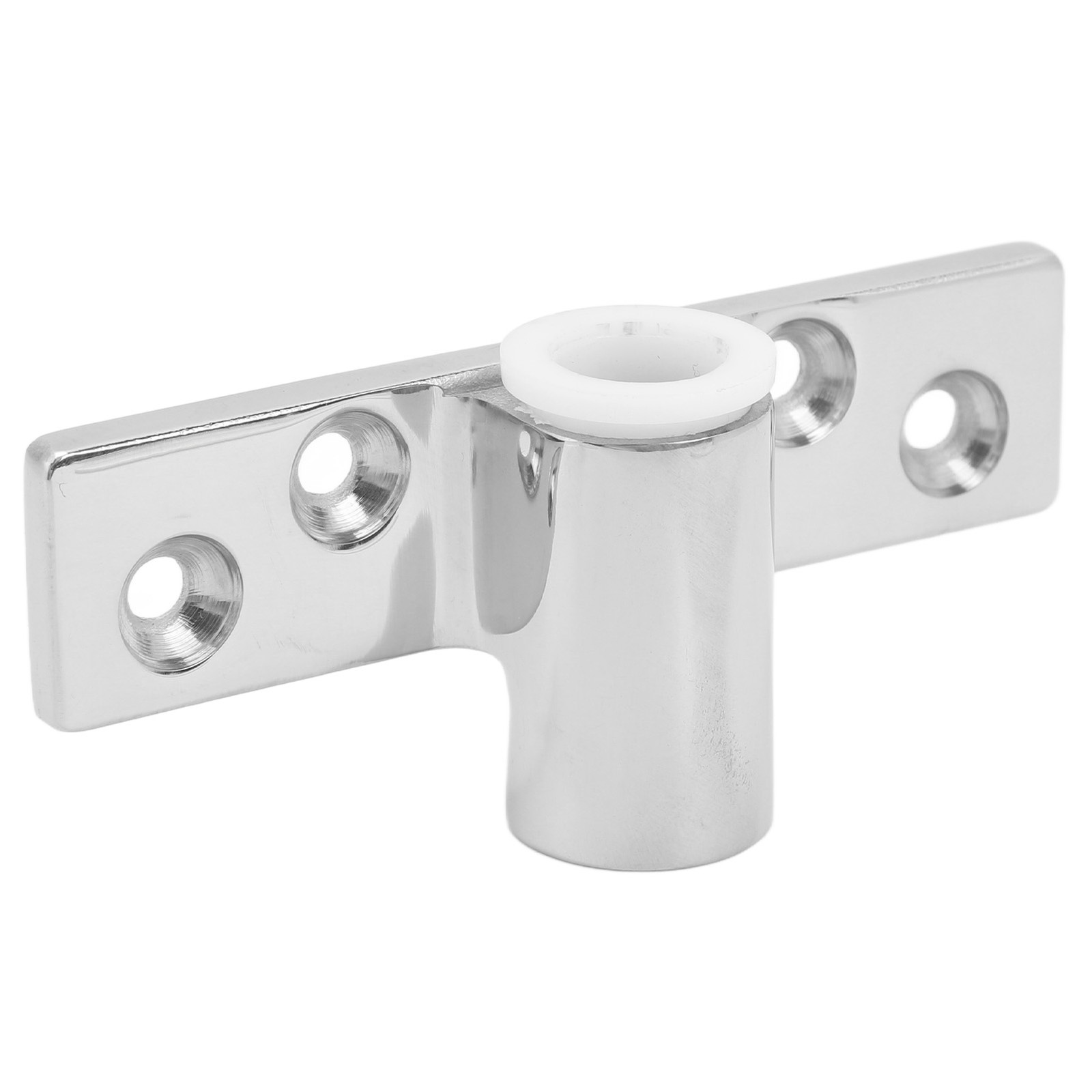 Car 1/2in Stainless Steel Oarlock Socket Mirror Polish Finish Side Mount Rowlock