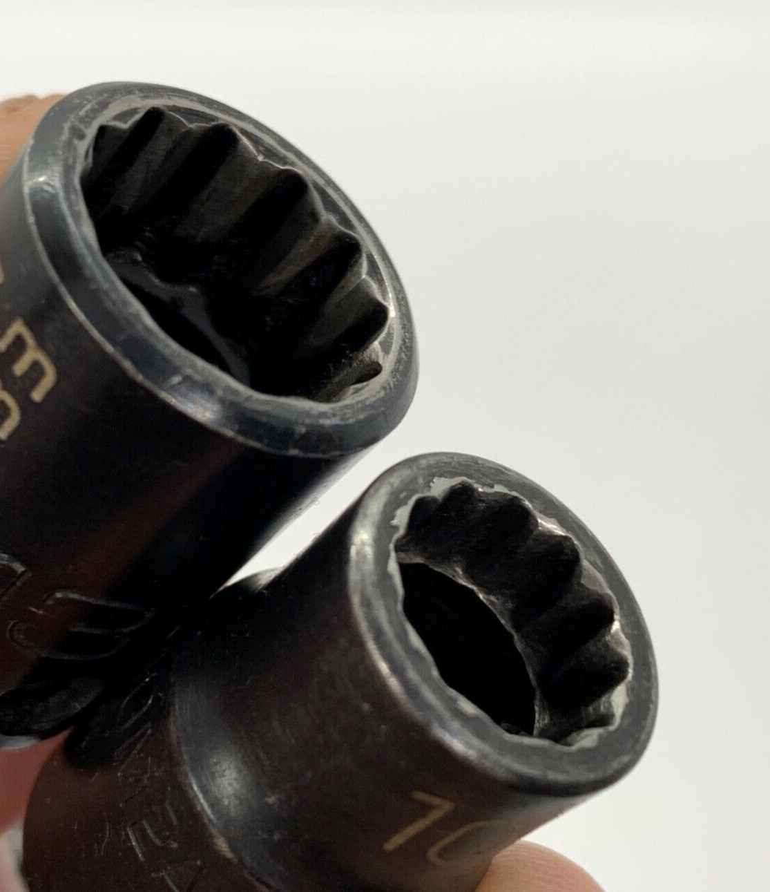 MATCO Tools Metric 10mm – 15mm 3/8″ Drive 12-PT Impact Socket Set Shallow Lot