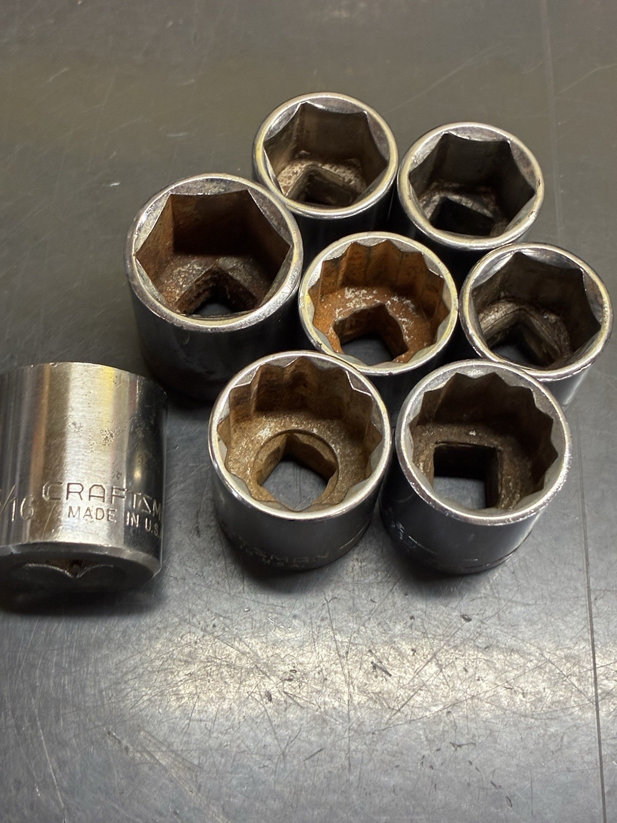 3/8 Drive Mixed Socket Lot