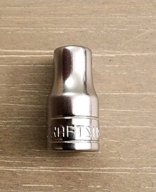 Craftsman USA 6mm Socket 6 Point 1/4″ Drive =V= Series