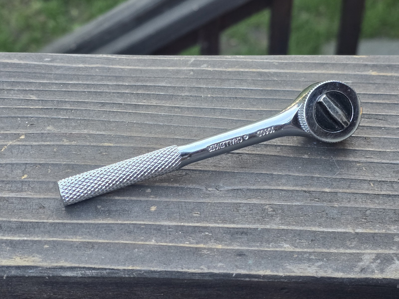Challenger #1060D 1/4″ Drive Thumbwheel Ratchet Proto Excellent