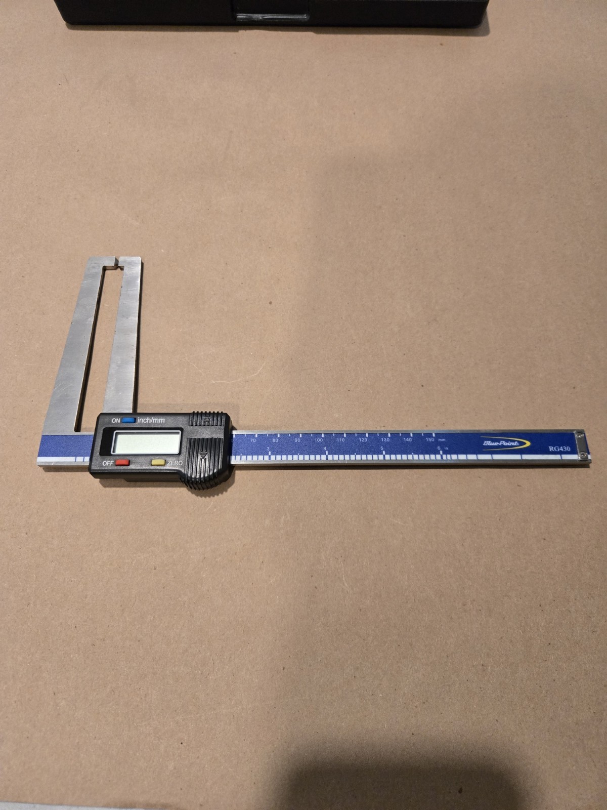 Blue Point Tools Digital Brake Disc Caliper Rotor Gage 0-150mm/0-6″ RG430