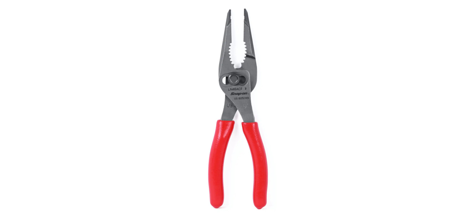 💥 NEW LN46ACF 7″ Snap-On Pliers Fuse Pulling 3 position Long Nose Slip Joint