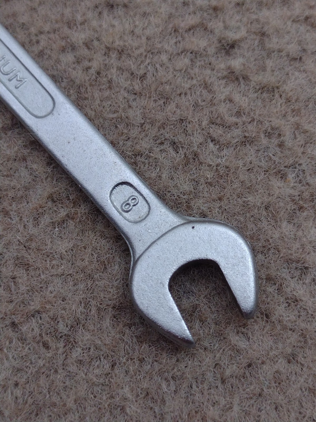 Rahsol 8mm x 10mm Double Open End Wrench Germany German Made Chrome Vanadium .