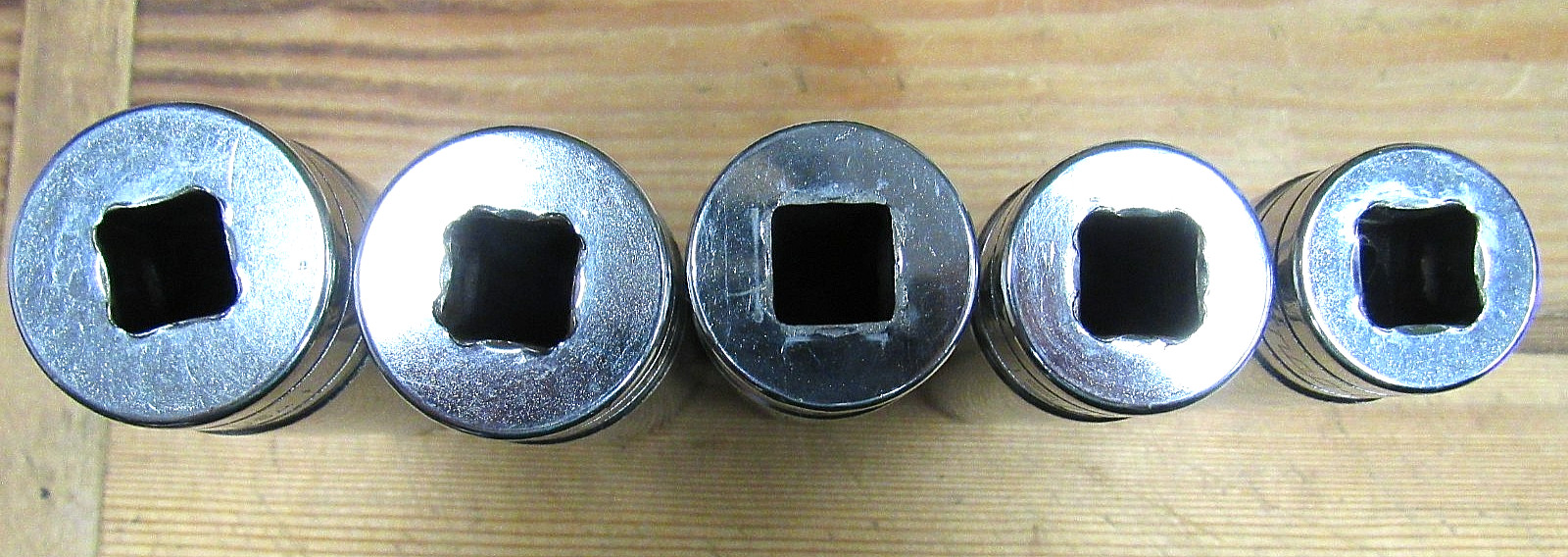 Snap-on TS361 TS321 TS341 TS301 TS281 6Pt 1/2” Deep Sockets IN GOOD CONDITION