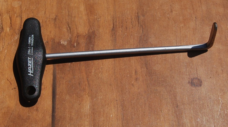 HAZET 2184-1 TOOL TO INSTALL EXHAUST HANGER DONUTS ON GERMAN CARS, GERMAN MADE