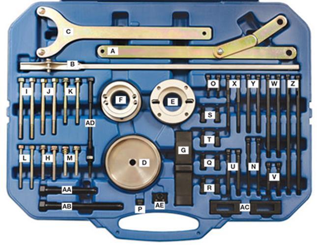 Master Engine Timing Locking Tool Kit 4 Toyota & Mitsubishi Cam Belts CrankShaft