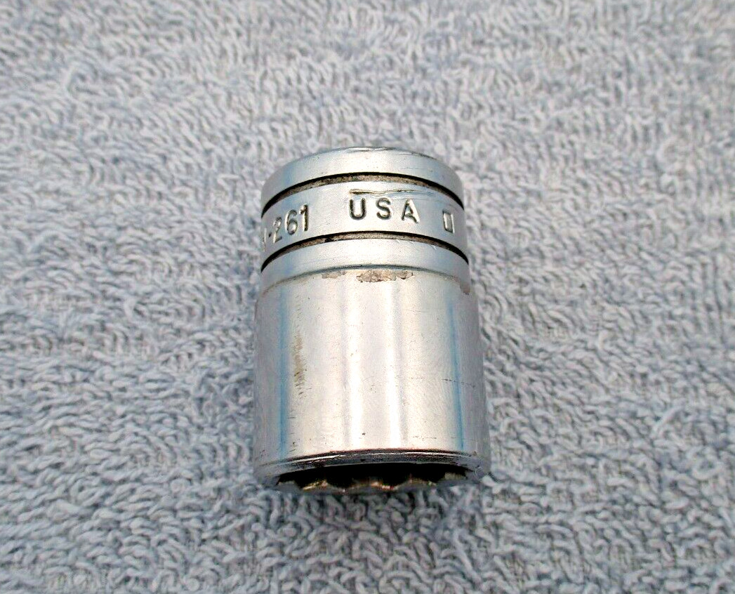 Snap-on Tools 13/16” 12 Point Socket 1/2″ drive SW-261