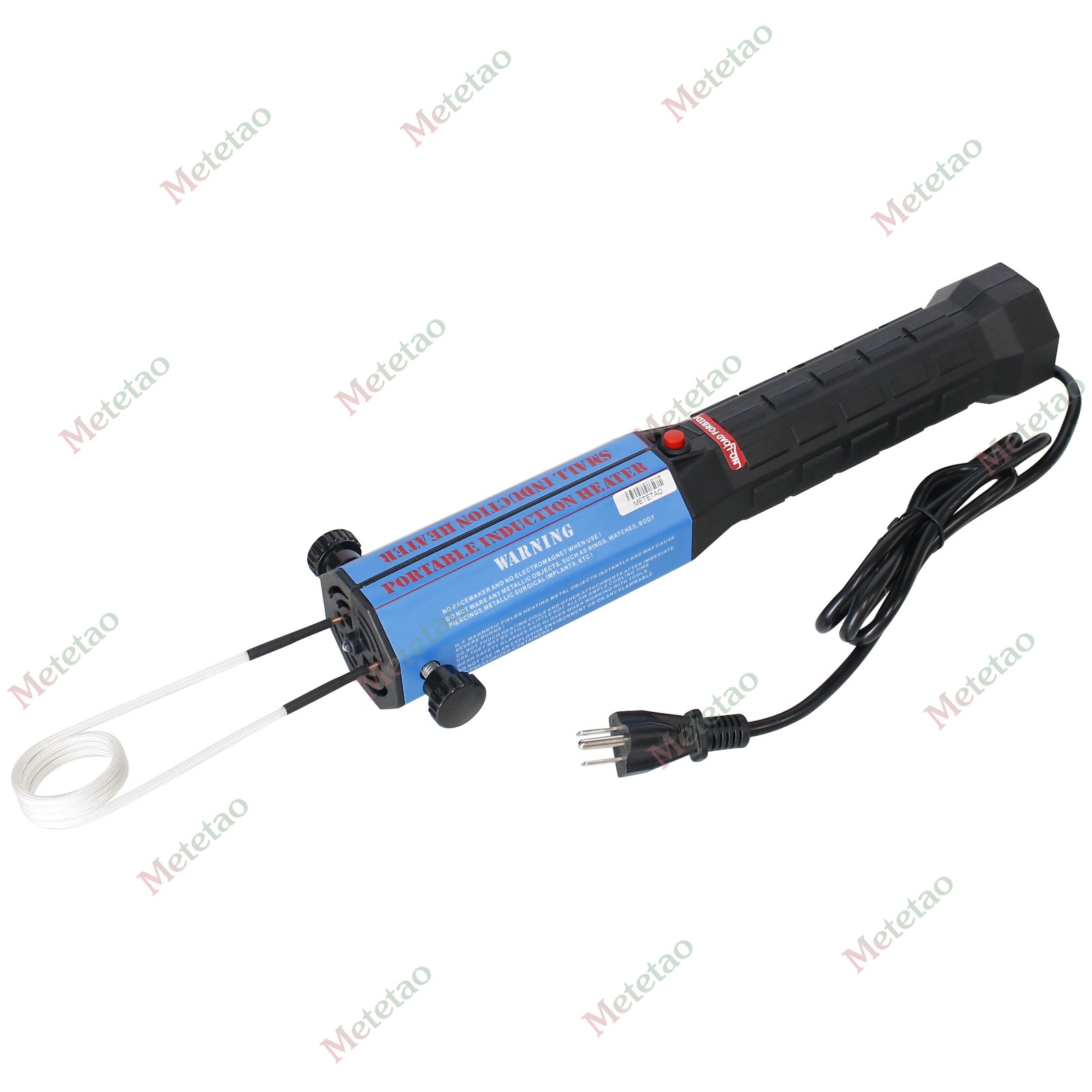 1300W Induction Heater Magnetic Induction Heater Kit 10 Coils Thermal Protection