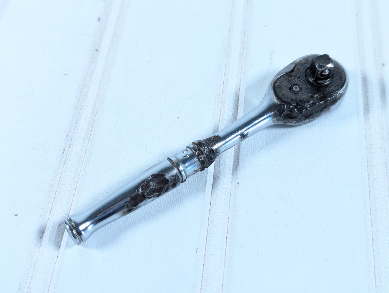 Snap On Tools 1/4″ Drive TM70C Ratchet Made in USA Free Shipping